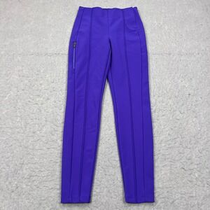 Athleta Pants Womens 2 Noble Blue/Purple Glacier Snow Skinny Pant II Ski Stretch